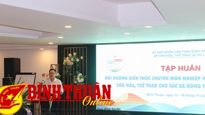 Bồi dưỡng kiến thức cho công chức văn hóa xã nông thôn mới