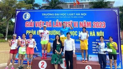 សាខាសាកលវិទ្យាល័យច្បាប់ហាណូយខេត្ត Dak Lak៖ អត្តពលិកជាង 500 នាក់ចូលរួមការប្រណាំងឆ្លងប្រទេសលើកទី 6 ឆ្នាំ 2023