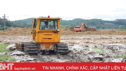 Huong Son speeds up land accumulation progress