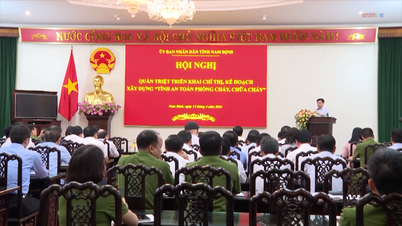 “Tỉnh an toàn phòng cháy, chữa cháy”