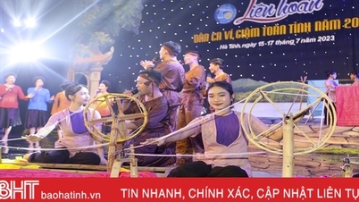 Ví, giặm lay động lòng người...