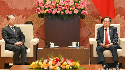 Chủ tịch Quốc hội Trần Thanh Mẫn tiếp Đại sứ Trung Quốc Hùng Ba