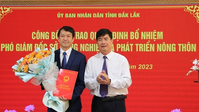Bổ nhiệm ông Nguyễn Minh Chí làm Phó Giám đốc Sở Nông nghiệp và Phát triển nông thôn