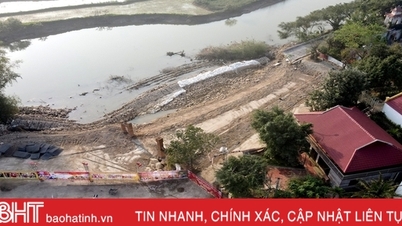 14 tỷ đồng khắc phục sạt lở kênh thượng lưu cống Trung Lương