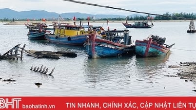 កប៉ាល់​លិច​នៅ​តំបន់​សមុទ្រ Cua Nhuong។