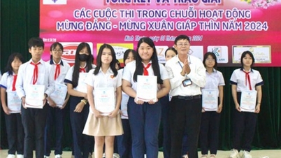 Thư viện tỉnh: Tổng kết và trao giải các cuộc thi trong chuỗi hoạt động mừng Đảng, mừng xuân năm 2024