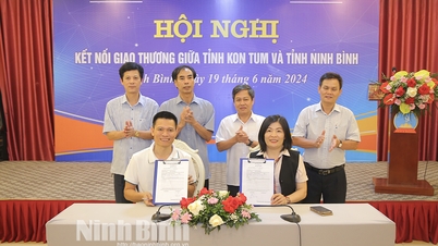 Hội nghị kết nối giao thương giữa tỉnh Ninh Bình và tỉnh Kon Tum