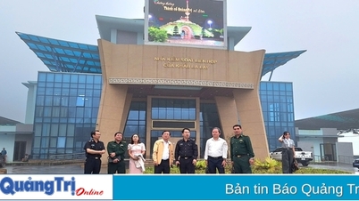 Kiểm tra công tác thông tin đối ngoại tại Cửa khẩu quốc tế La Lay