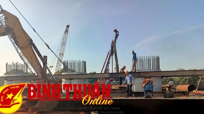 April on the key project of Van Thanh Bridge