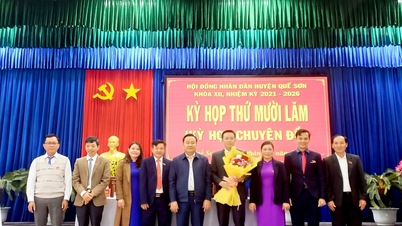 Quế Sơn bầu các chức danh lãnh đạo chủ chốt HĐND và UBND huyện