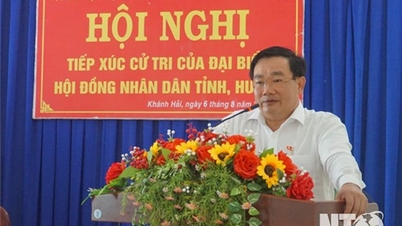 Đại biểu HĐND tỉnh tiếp xúc cử tri Khánh Hải, Tân Hải