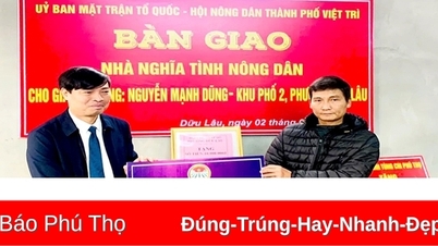 ប្រគល់ផ្ទះសប្បុរសធម៌របស់កសិករ