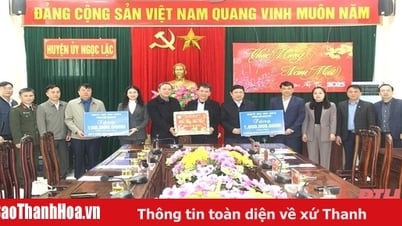 TP Thanh Hóa trao tặng huyện Ngọc Lặc 1 tỷ đồng xây dựng nhà ở cho hộ nghèo theo Chỉ thị 22