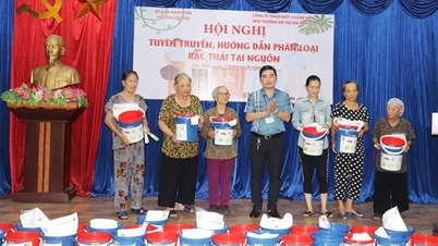 Phường Cát Dài, quận Lê Chân thực hiện đợt cao điểm tuyên truyền, vận động Nhân dân thực hiện phân loại rác thải rắn tại nguồn
