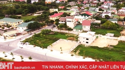 10 Grundstücke in Ha Tinh Stadt wurden für fast 42 Milliarden VND versteigert