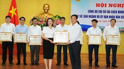 Sở Giao thông vận tải, UBND huyện Nam Sách tiếp tục đứng đầu chỉ số cải cách hành chính tỉnh Hải Dương năm 2023