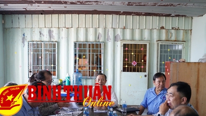 Kiểm tra thực tế, tháo gỡ khó khăn Dự án Khu dân cư Nam Cảng cá Phan Thiết