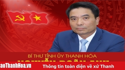 ជីវប្រវត្តិលេខាគណៈកម្មាធិការបក្សខេត្ត Thanh Hoa ថ្មី លោក Nguyen Doan Anh