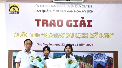 ស្នាដៃ​ឈ្នះ​រង្វាន់​ទាំង ៥ នៃ​ការ​ប្រលង​ពិនិត្យ​មើល​វិស័យ​ទេសចរណ៍ My Son
