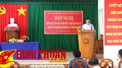 Cử tri Hàm Tiến mong muốn thành lập các đội thu dọn rác thải biển