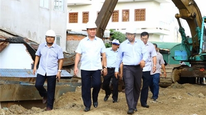 NTO - Đồng chí Trần Quốc Nam, Phó Bí thư Tỉnh ủy, Chủ tịch UBND tỉnh kiểm tra tiến độ các dự án trên địa bàn Tp. Phan Rang