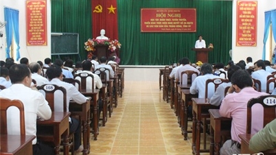 Ninh Phước: Triển khai các nghị quyết, văn bản của Trung ương, Tỉnh ủy