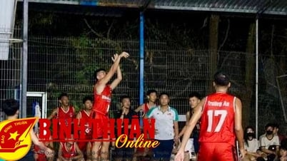 ក្រុមបាល់បោះ Binh Thuan U18 បានឈ្នះជើងឯករងនៅ Ba Ria Tournament 2023