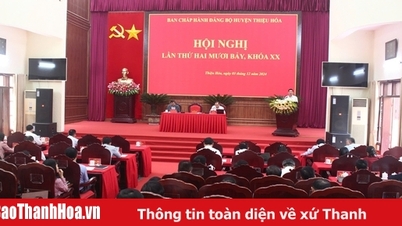 ឆ្នាំ ២០២៤ Thieu Hoa នឹងសម្រេចបាន និងលើសពីគោលដៅសំខាន់ៗ ២៧/២៧។