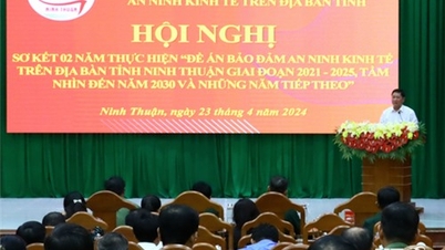 សន្និបាតបូកសរុបការងាររយៈពេល២ឆ្នាំនៃការអនុវត្តគម្រោងធានាសន្តិសុខសេដ្ឋកិច្ចក្នុងខេត្ត
