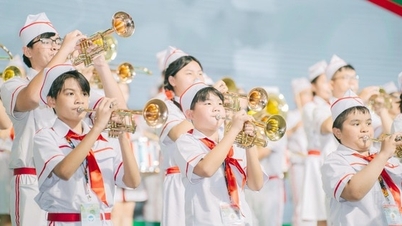 Tiếng kèn Đội kết nối niềm vui
