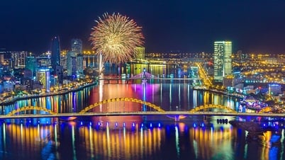 ទីក្រុង Da Nang មានភាពអ៊ូអរនៅមុនរាត្រីចុងក្រោយនៃពិធីបុណ្យកាំជ្រួច