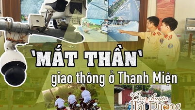 ចរាចរណ៍ 'ភ្នែកវេទមន្ត' នៅ Thanh Mien