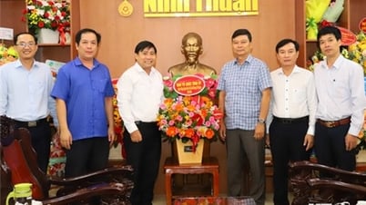 ថ្នាក់​ដឹកនាំ​ទីភ្នាក់ងារ​ទៅ​ទស្សនា​និង​អបអរសាទរ​ទិវា​សារព័ត៌មាន​បដិវត្តន៍​វៀតណាម
