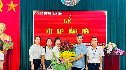 Tứ Kỳ kết nạp đảng viên mới tăng 17,2%