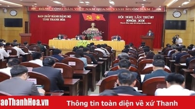 [Cập nhật] - Hội nghị Ban Chấp hành Đảng bộ tỉnh lần thứ 37: Đánh giá tình hình kinh tế - xã hội, bảo đảm quốc phòng