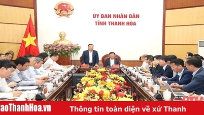 អនុរដ្ឋមន្ត្រីក្រសួងឧស្សាហកម្ម និងពាណិជ្ជកម្ម ធ្វើការជាមួយខេត្ត Thanh Hoa ដើម្បីលុបបំបាត់ការលំបាកក្នុងផលិតកម្មឧស្សាហកម្ម