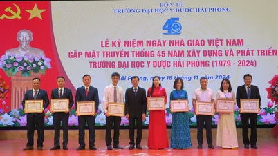 Trường Đại học Y Dược Hải Phòng tự hào với chặng đường 45 năm xây dựng và phát triển