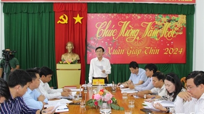 Đoàn giám sát của Ban Pháp chế HĐND tỉnh làm việc với UBND huyện Thuận Bắc