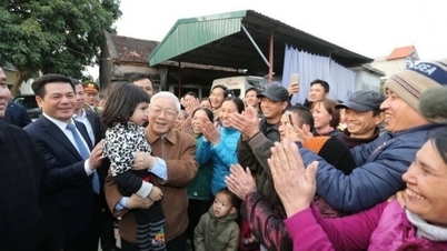 Besondere Zuneigung der Hanoi-Parteimitglieder für Generalsekretär Nguyen Phu Trong