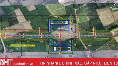 ការពង្រីកទំហំឈប់សម្រាកនៅលើផ្លូវហាយវេ Ham Nghi