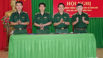 Border guards of Ninh Thuan, Binh Thuan, Khanh Hoa provinces, Border Guard Squadron 18 coordinate to protect adjacent border areas in 2024