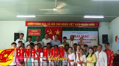 ការបង្រៀនឧបករណ៍ភ្លេងប្រពៃណីជនជាតិចាមនៅ Ham Tri