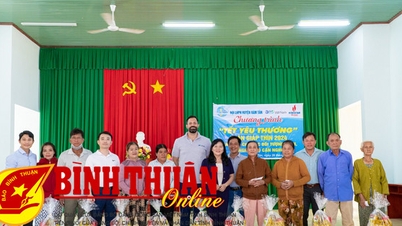 AES Vietnam និង PV Gas ប្រគល់អំណោយ 100 តេតដល់គ្រួសារនៅខេត្ត Binh Thuan