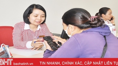 People and businesses in Ha Tinh prioritize online payments
