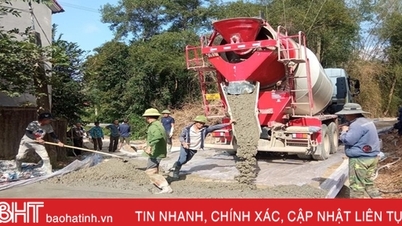 Ha Tinh បែង​ចែក​ថវិកា​ជិត ៨៧​ពាន់​លាន​ដុង ដើម្បី​អនុវត្ត​គោល​នយោបាយ​ជន​បទ​ថ្មី។