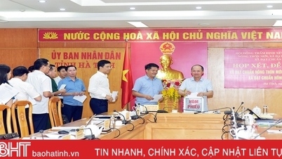 Đề xuất công nhận thêm 15 xã đạt chuẩn các loại hình nông thôn mới