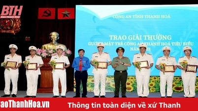 Gặp mặt, trao giải thưởng phụ nữ và gương mặt trẻ Công an tiêu biểu