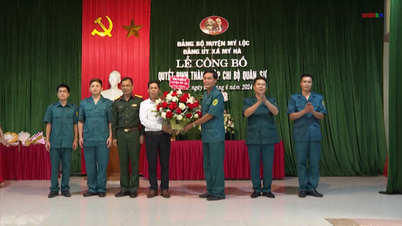 Quyết định thành lập Chi bộ Quân sự xã
