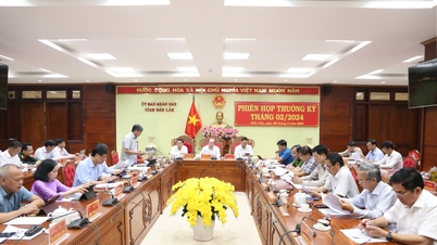 UBND tỉnh họp phiên thường kỳ tháng 2 năm 2024