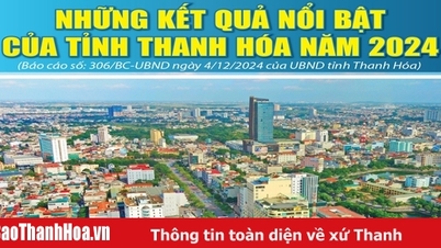 Những kết quả nổi bật của tỉnh Thanh Hóa năm 2024